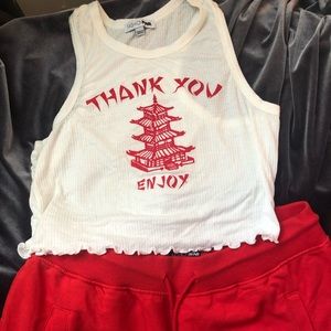 Cute Fashion Nova lounge set